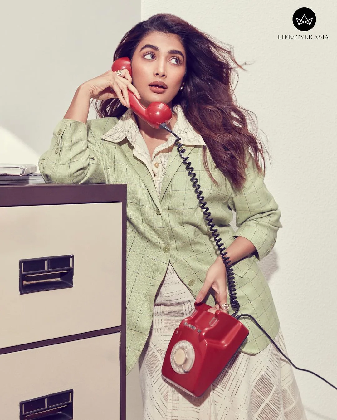 Pooja Hegde Colourful Poses for Promotions