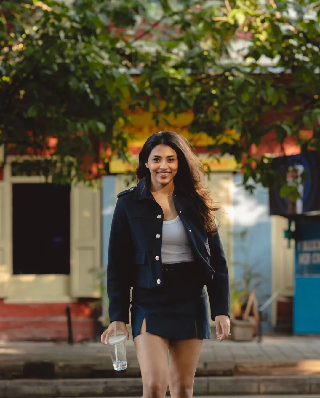 Sapthami Gowda Stunning Looks in Short Dress