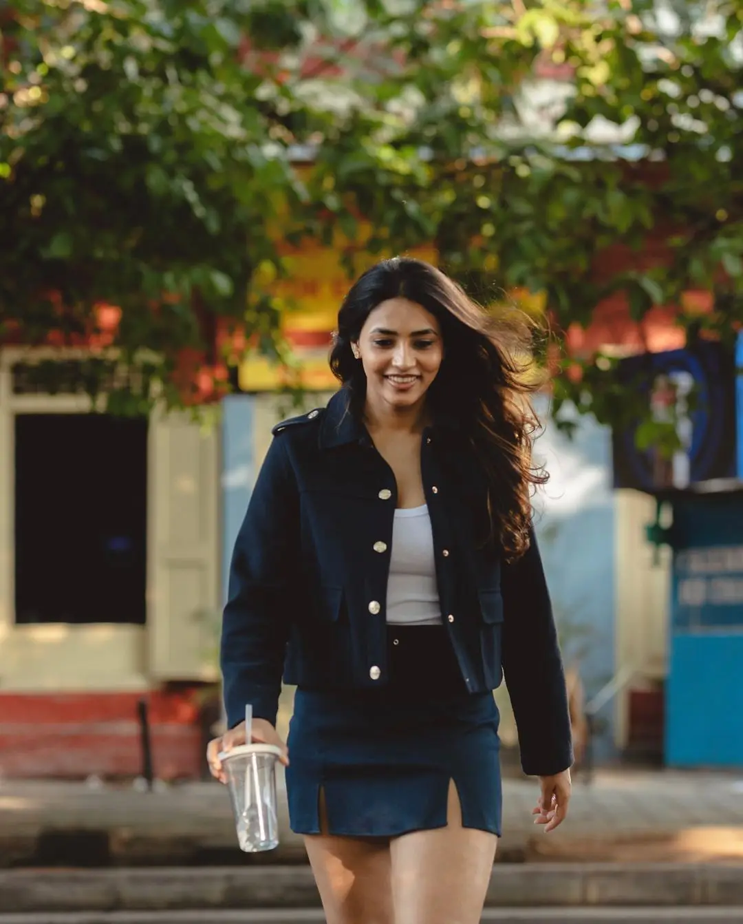 Sapthami Gowda Stunning Looks in Short Dress