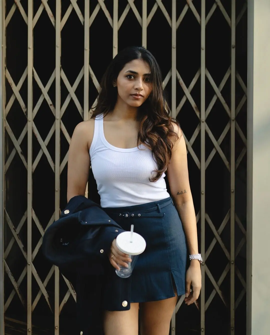 Sapthami Gowda Stunning Looks in Short Dress