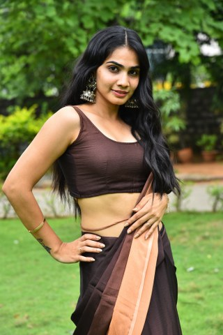 Shagnasri Venun Stunning looks in saree