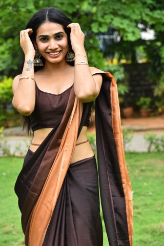 Shagnasri Venun Stunning looks in saree