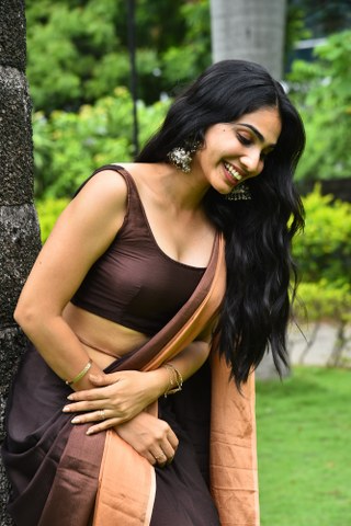 Shagnasri Venun Stunning looks in saree