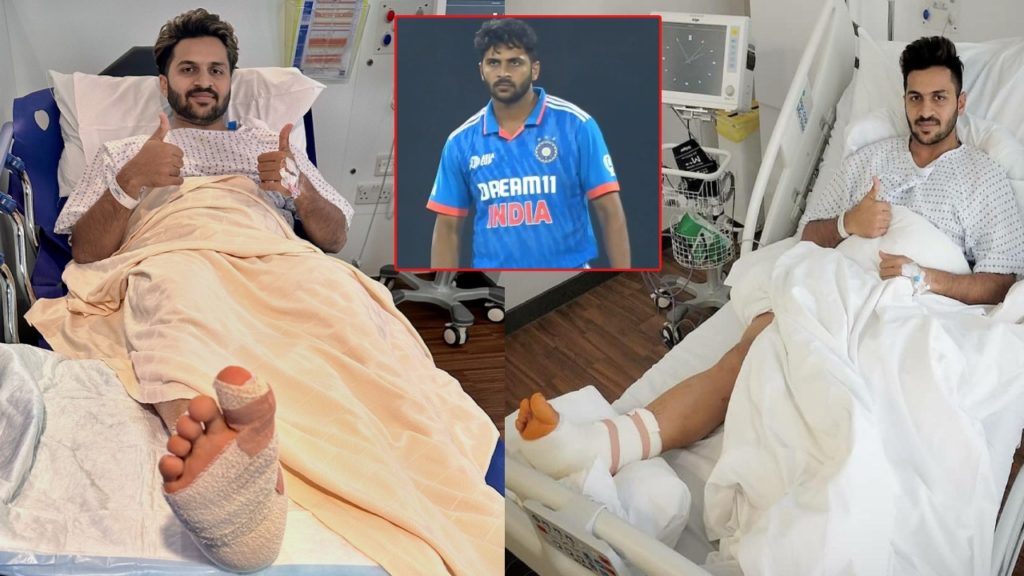 Shardul Thakur undergoes successful ankle surgery