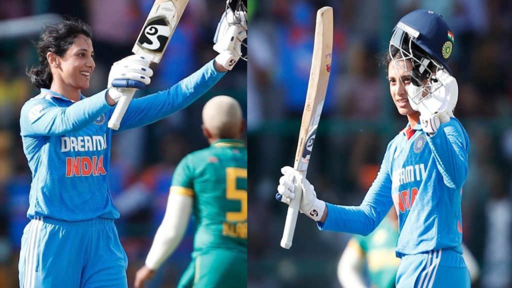 Smriti Mandhana jumps in ICC ODI rankings after superb hundred vs SA