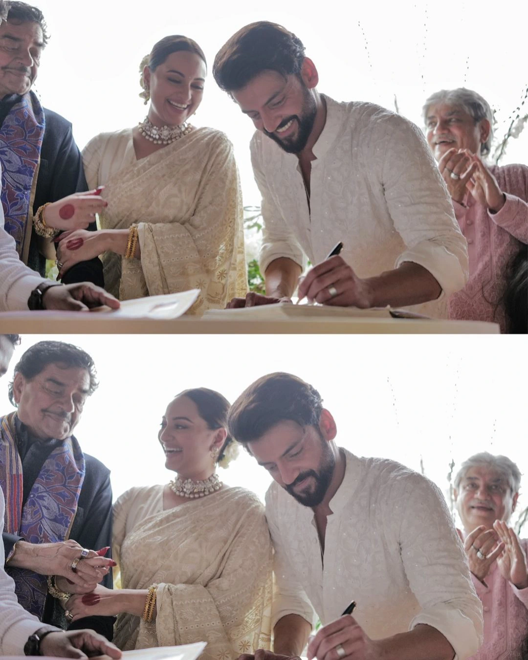 Sonakshi Sinha Zaheer Iqbal Wedding Photos