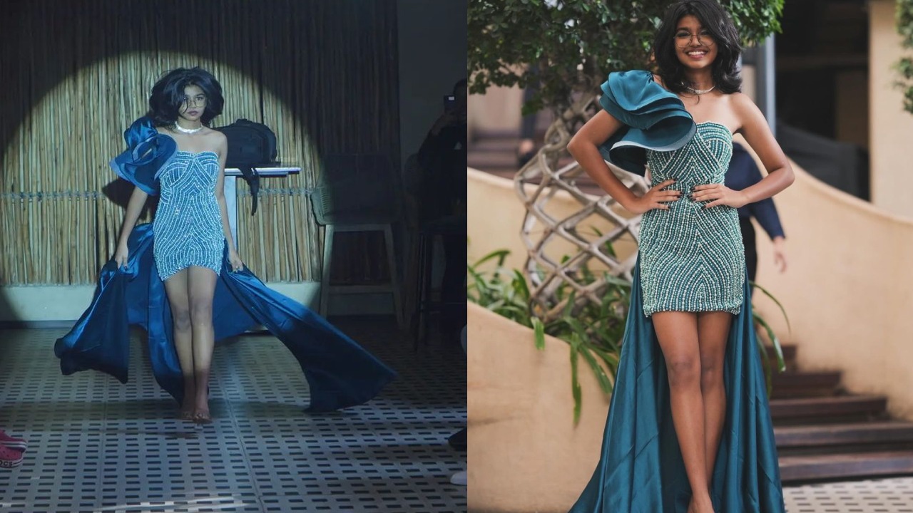 Sukriti : డైరెక్టర్ సుకుమార్ కూతురు.. సుకృతి ర్యాంప్ వాక్ ఫొటోలు..