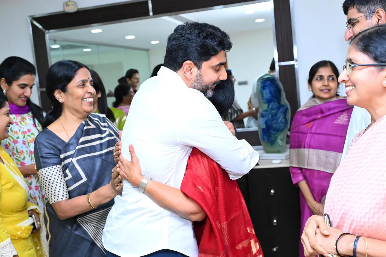 Chandrababu Family Celebrations on AP Elections Results