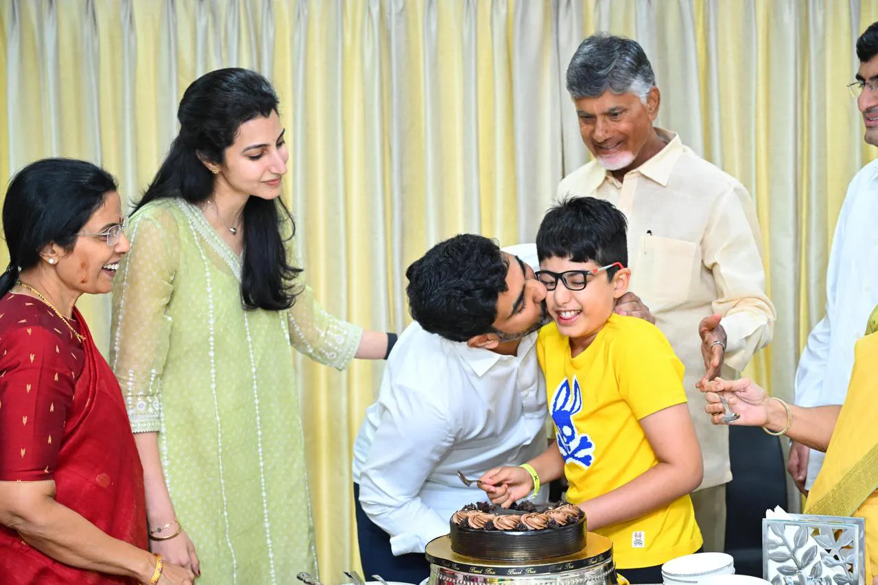 Chandrababu Family Celebrations on AP Elections Results