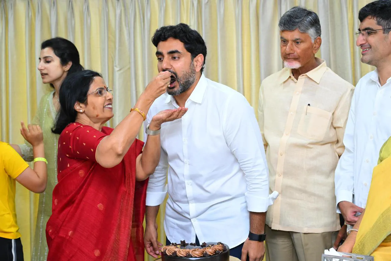 Chandrababu Family Celebrations on AP Elections Results