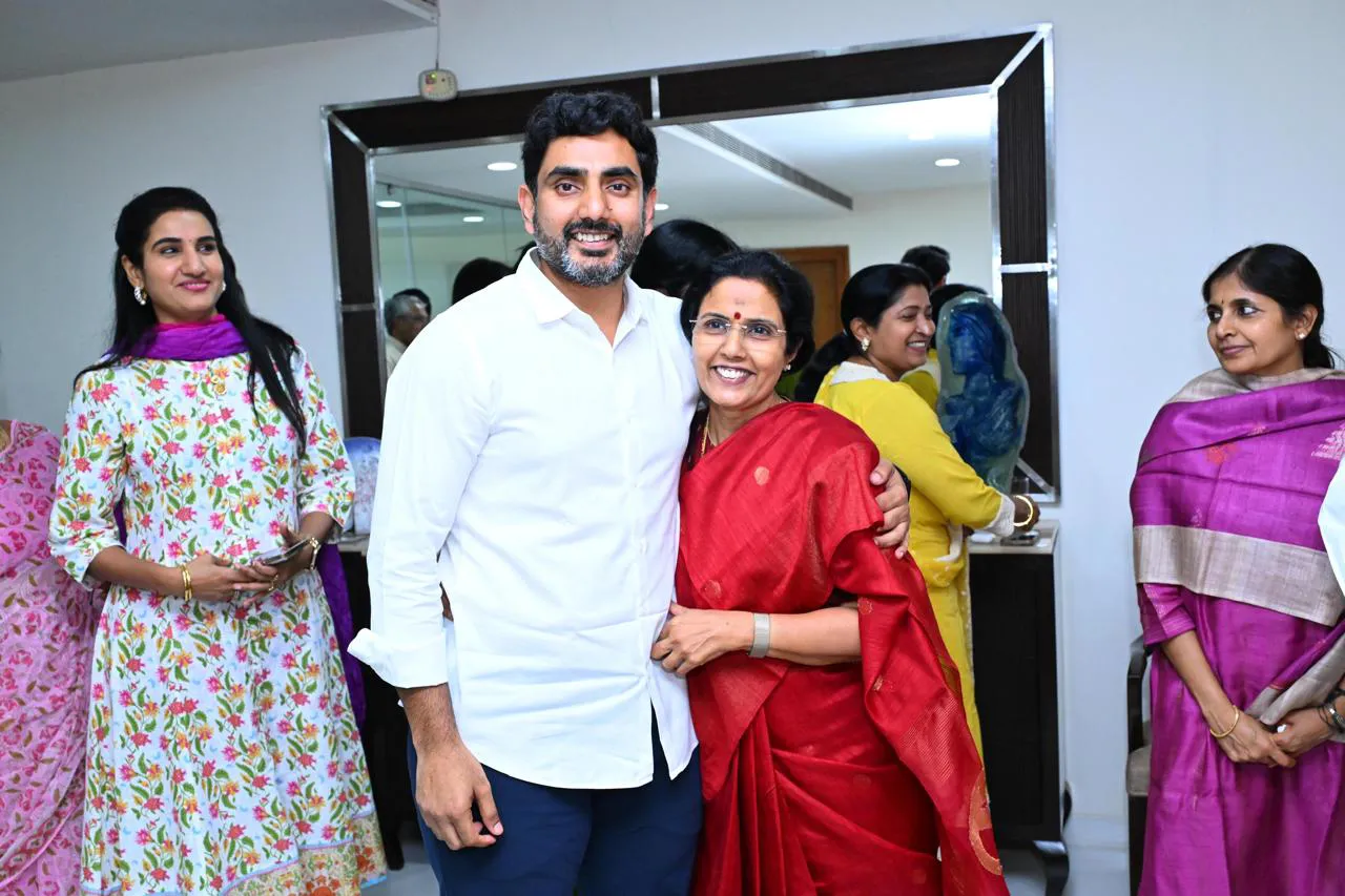 Chandrababu Family Celebrations on AP Elections Results