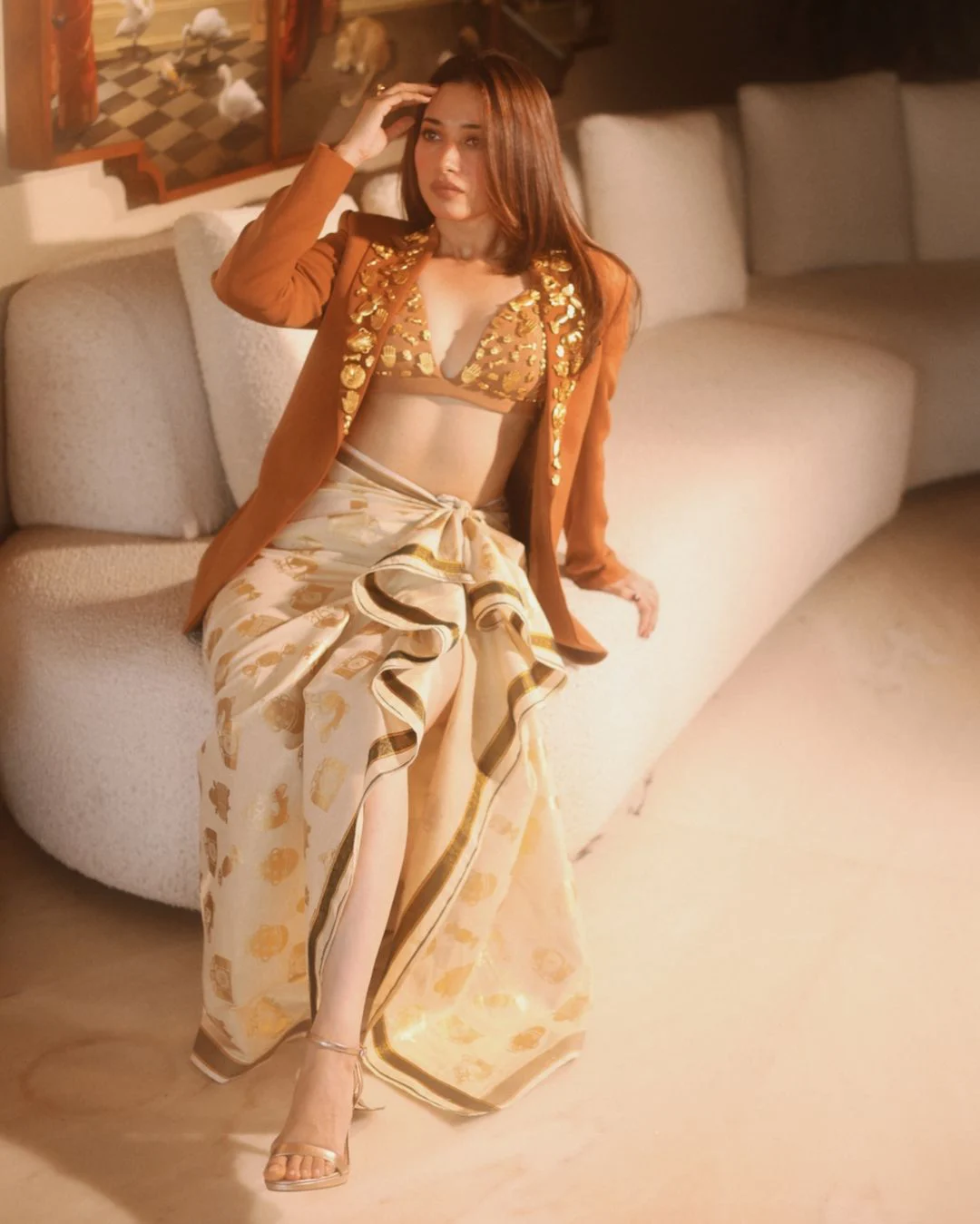 Tamannaah Bhatia Shines in Modern Dress