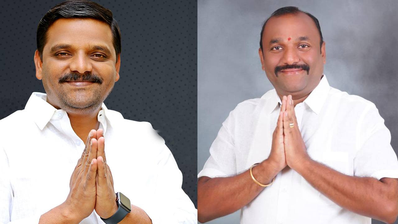 ఎమ్మెల్సీలుగా తీన్మార్ మల్లన్న, నవీన్ కుమార్ రెడ్డి ప్రమాణ స్వీకారం ఎమ్మెల్సీలుగా తీన్మార్ మల్లన్న, నవీన్ కుమార్ రెడ్డి ప్రమాణ స్వీకారం
