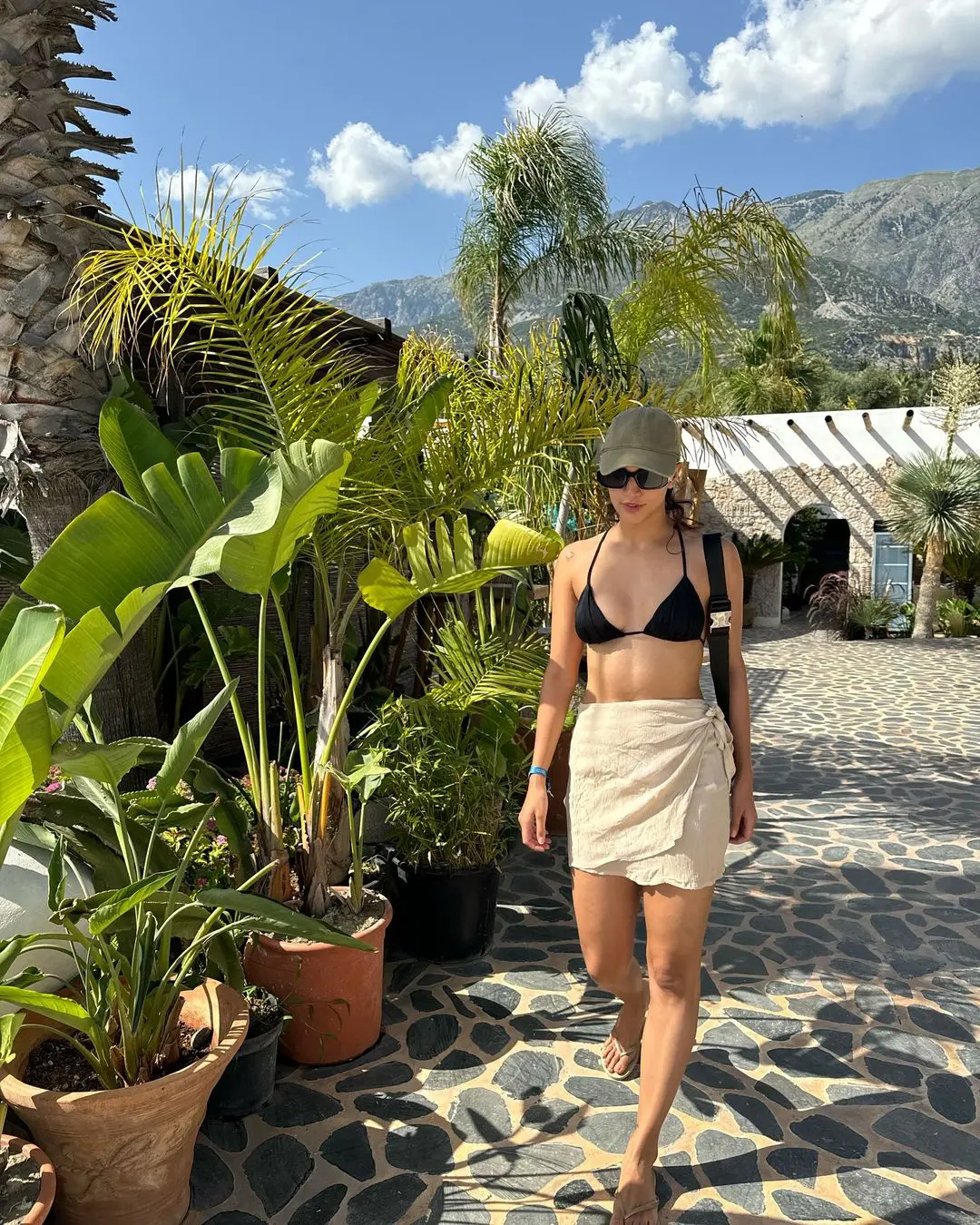Triptii Dimri Bikini Poses in Beach
