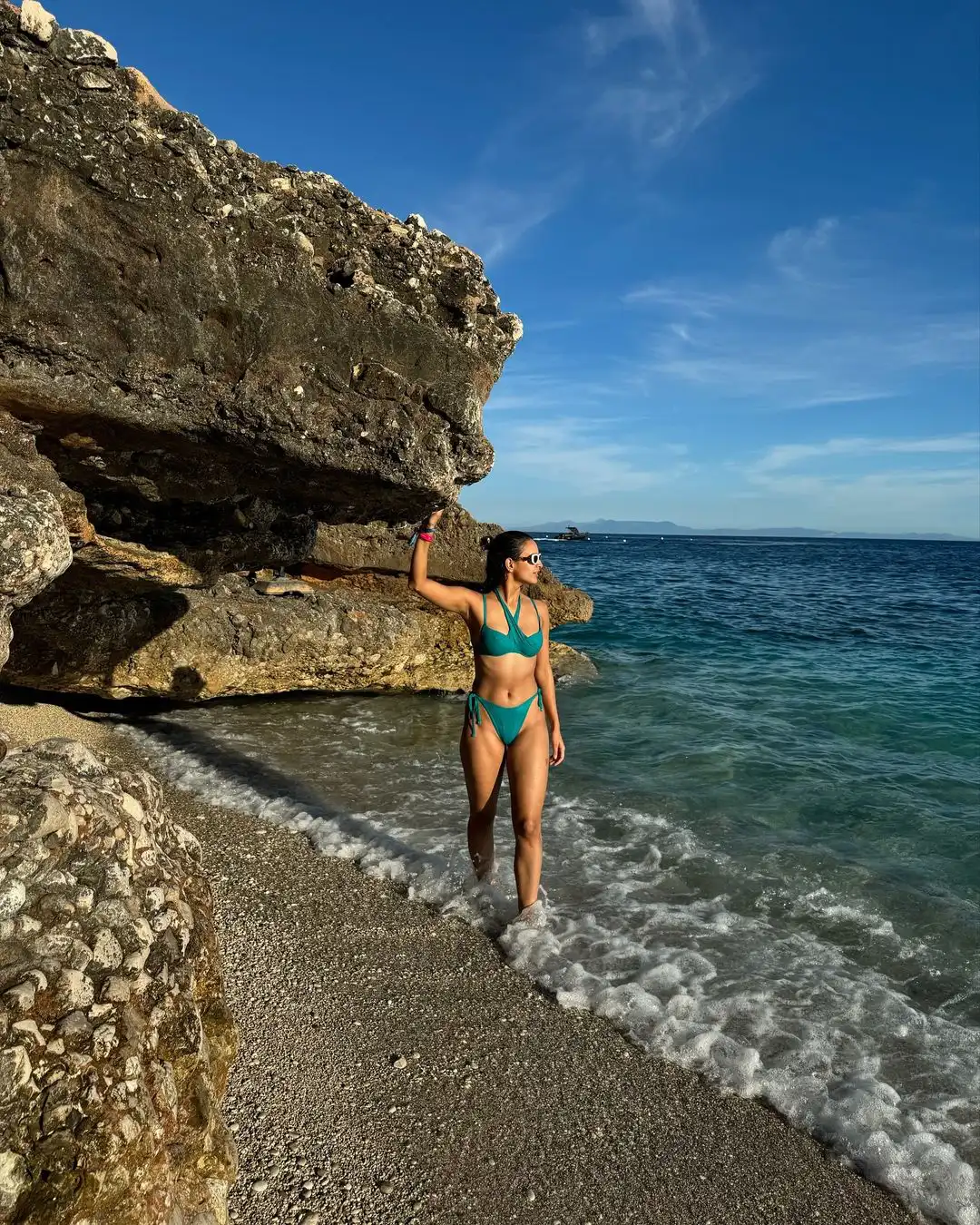 Triptii Dimri Bikini Poses in Beach