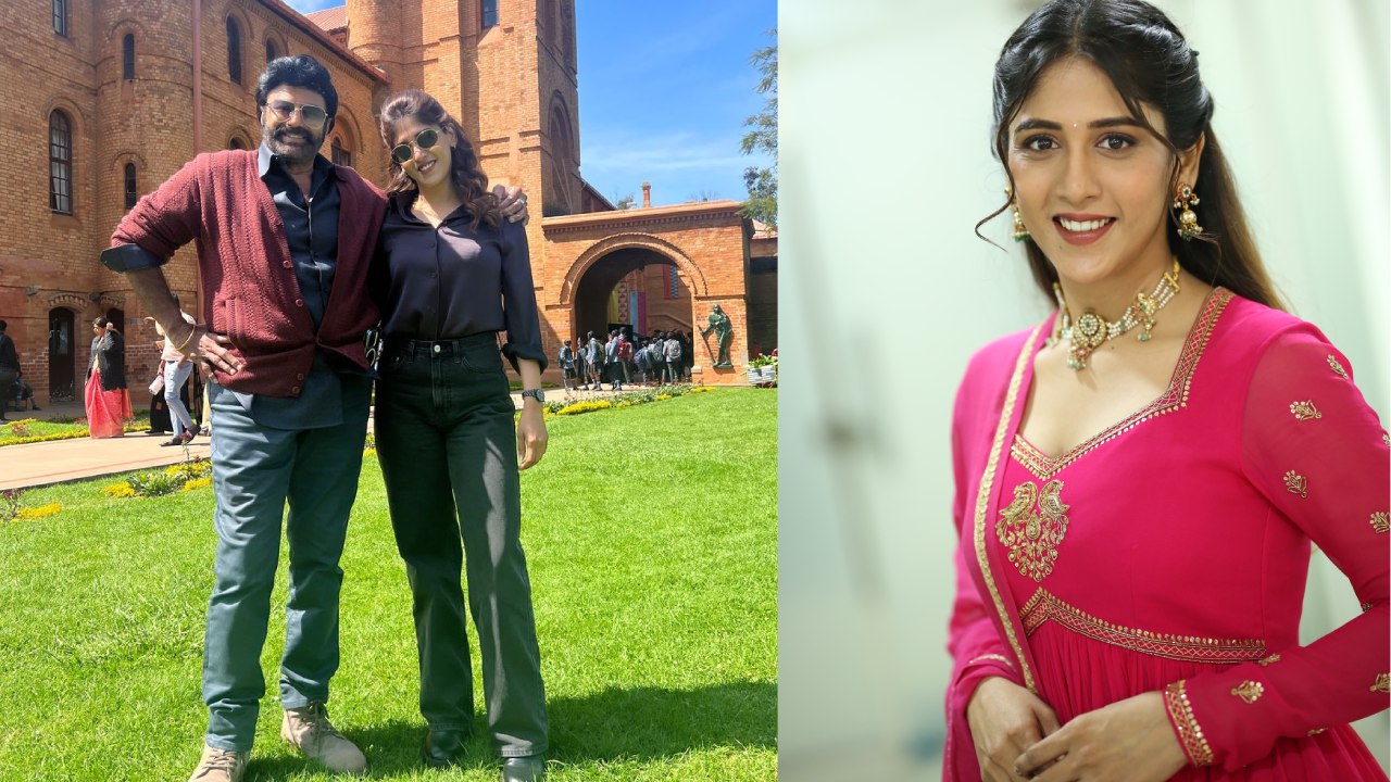 Chandini Chowdary : నేను, బాలయ్య గారు కలిసి షూట్లో ప్రాంక్స్ చేశాం.. NBK 109 అప్డేట్ ఇచ్చిన చాందిని చౌదరి.. Chandini Chowdary : నేను, బాలయ్య గారు కలిసి షూట్లో ప్రాంక్స్ చేశాం.. NBK 109 అప్డేట్ ఇచ్చిన చాందిని చౌదరి..