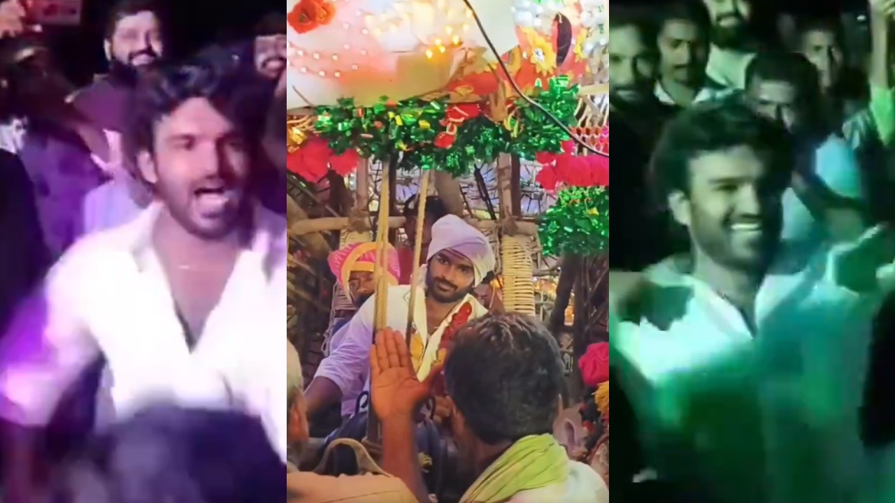 Kiran Abbavaram : సొంతూళ్లో ఎడ్లబండి తోలి.. మాస్ డ్యాన్సులతో జాతరలో కుమ్మేసిన హీరో.. Kiran Abbavaram : సొంతూళ్లో ఎడ్లబండి తోలి.. మాస్ డ్యాన్సులతో జాతరలో కుమ్మేసిన హీరో..