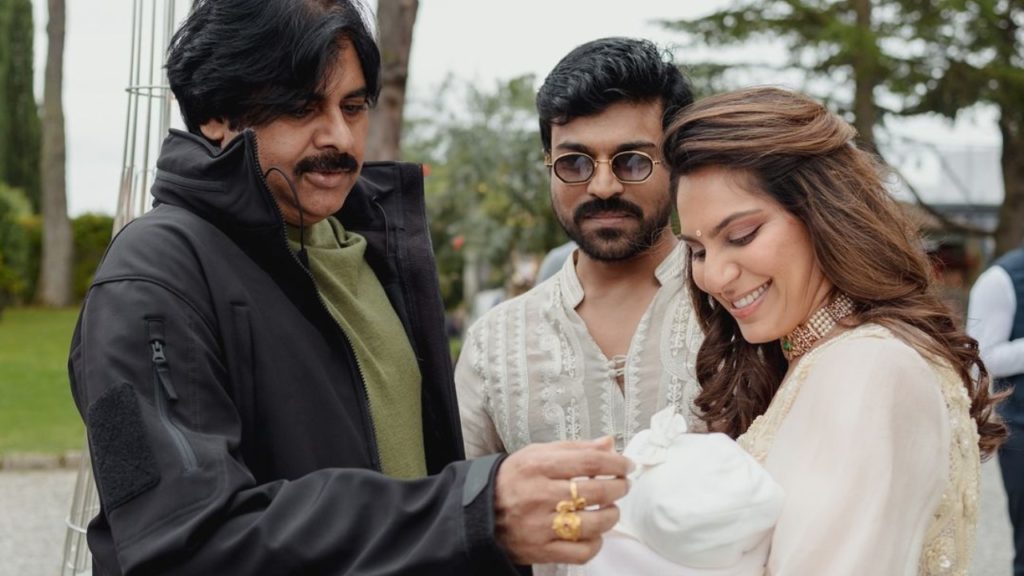 Upasana Shares Pawan Kalyan and Klin Kaaraa Cute Photo in Social Media