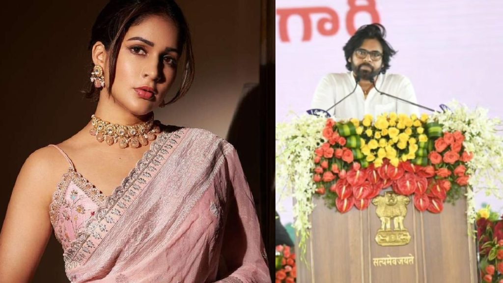 Lavanya Tripathi not attended to Pawan Kalyan Taking Oath Ceremony due to Leg Injury