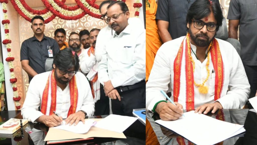 Pawan Kalyan Shares first Instagram Post after taking Charge as Deputy CM