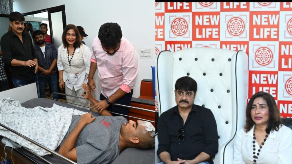 Hero Srikanth Visited New Life physiotherapy and Rehabilitation Center