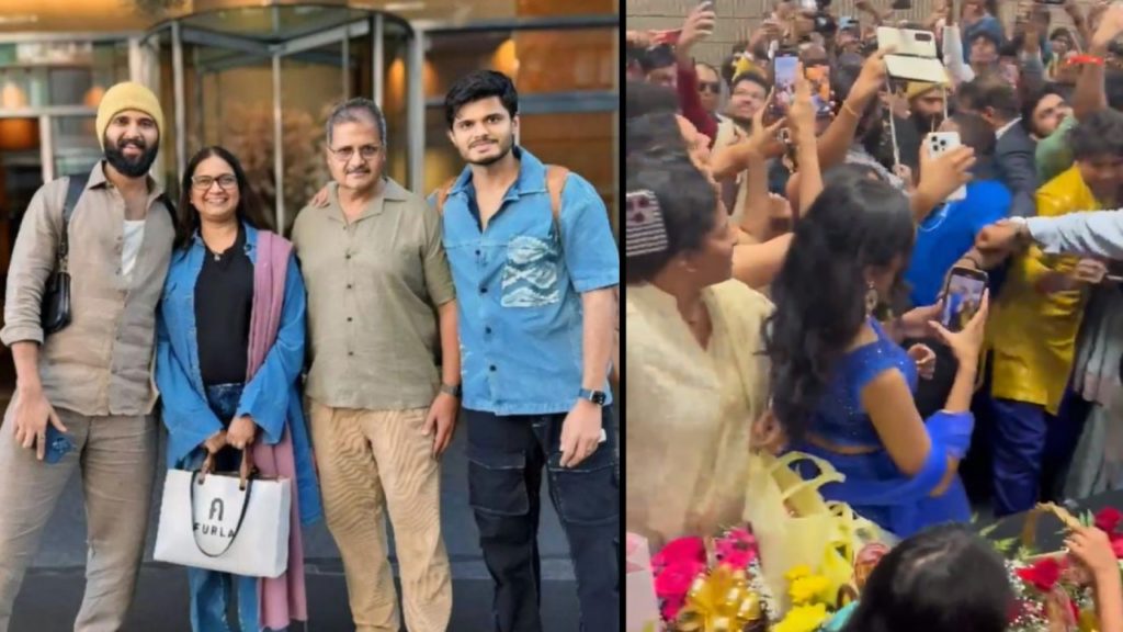 Vijay Deverakonda Went Vacation to America with Family