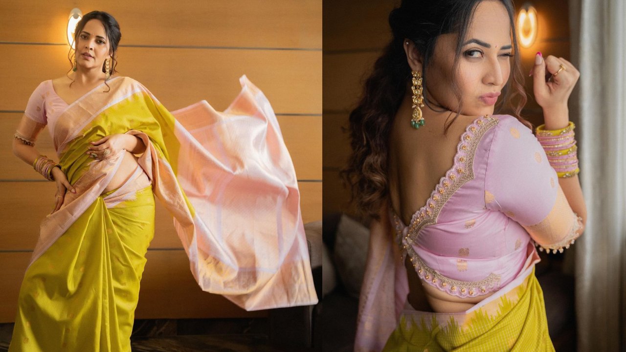 Anasuya Bharadwaj : చీరకట్టులో అనసూయ అందాలు..