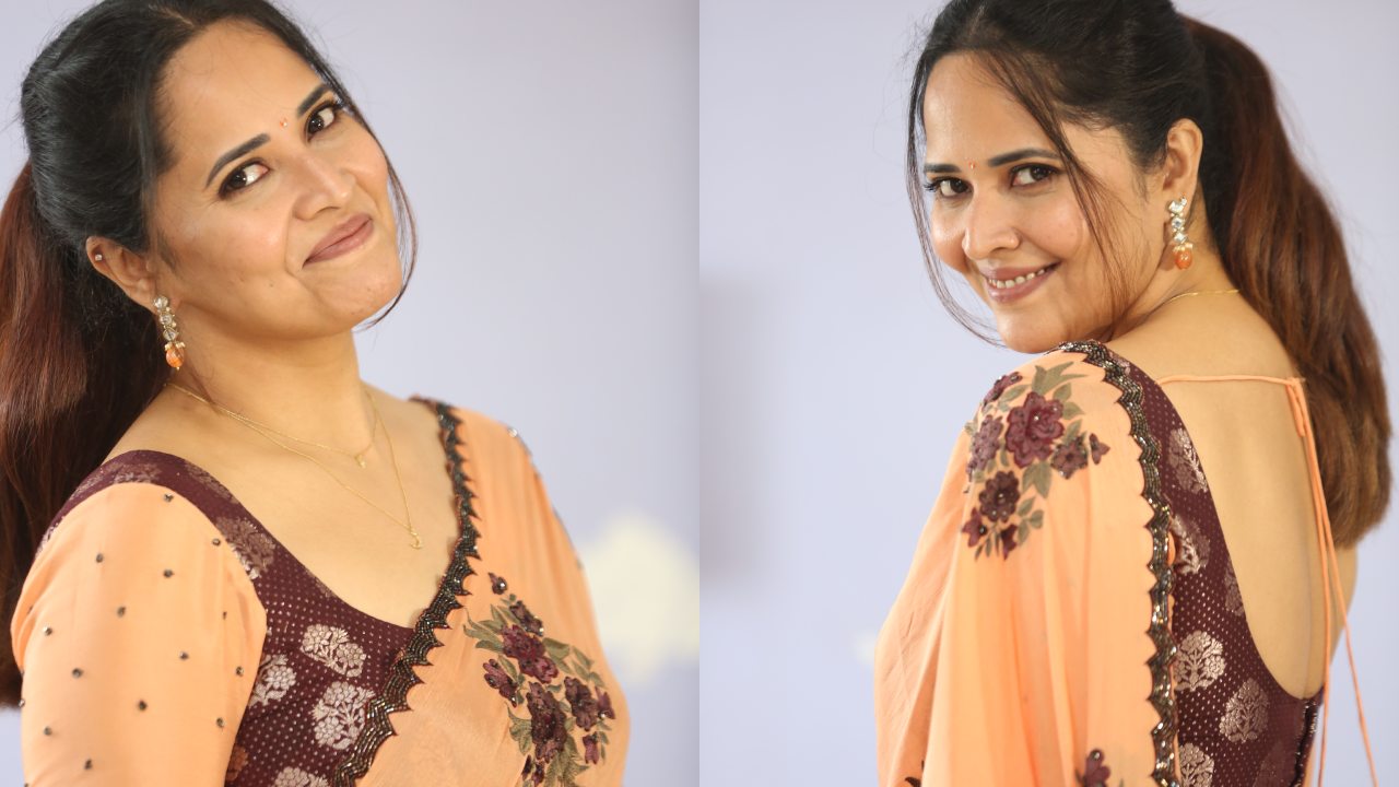 Anasuya Bharadwaj : ‘సింబా’ ట్రైలర్ లాంచ్ ఈవెంట్లో అనసూయ క్యూట్ లుక్స్..