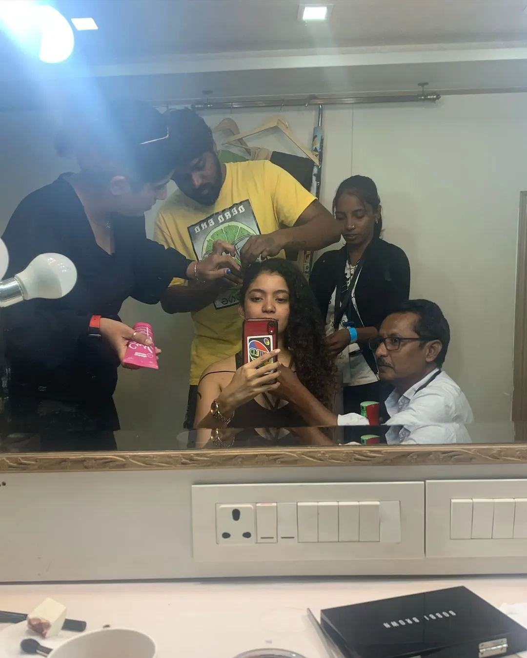 Anna Ben Shares Kalki Movie Working Stills