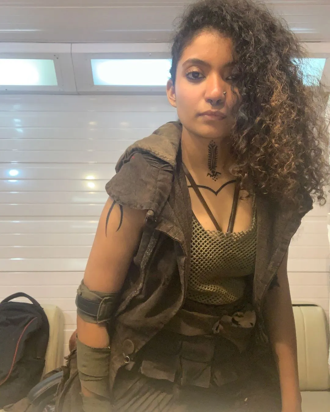 Anna Ben Shares Kalki Movie Working Stills