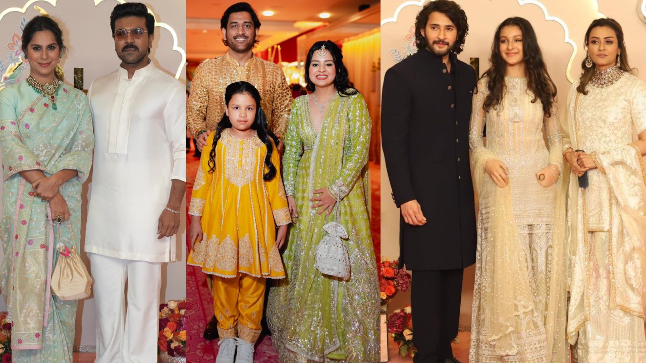 Celebrities at Anant Radhika Wedding : అనంత్ అంబానీ – రాధికా పెళ్లి వేడుకల్లో.. సెలబ్రిటీల ఫొటోలు..