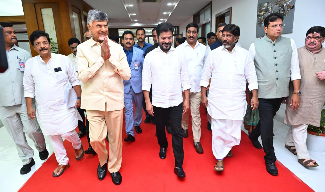 Chandrababu and Revanth Reddy