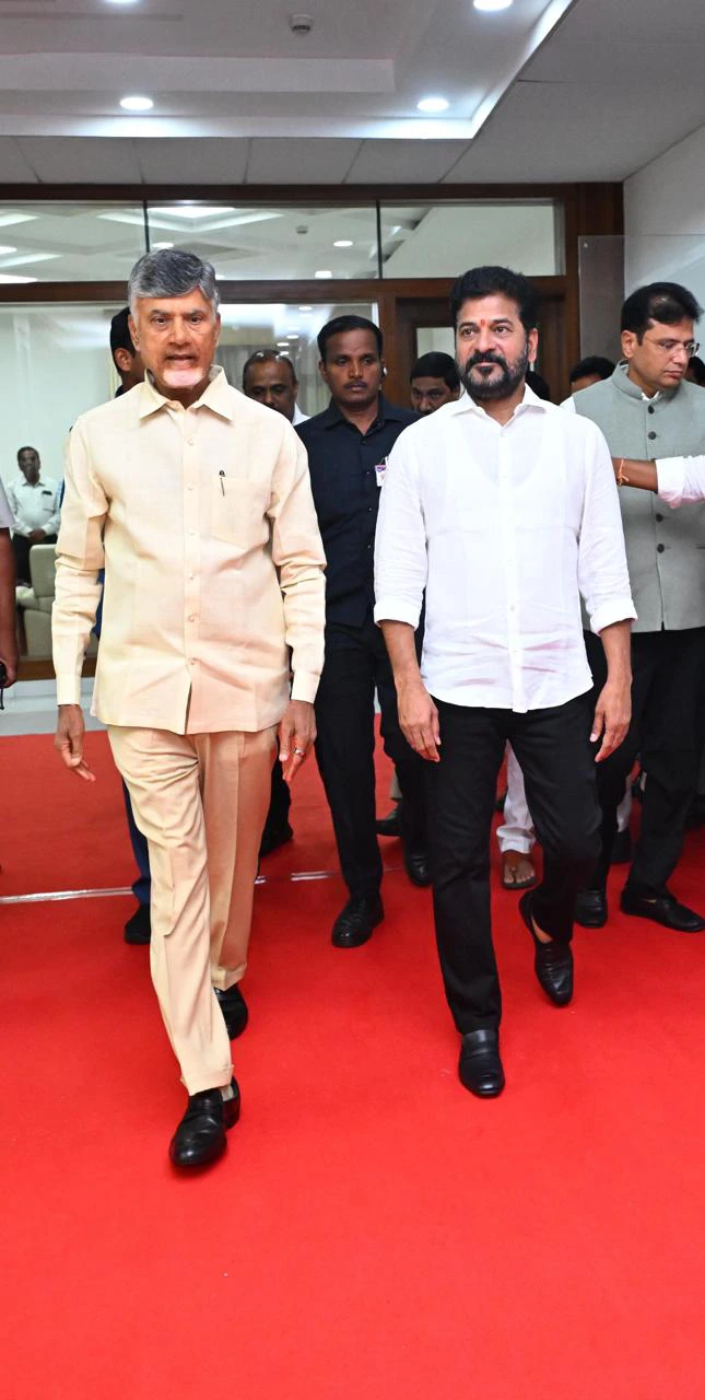 Chandrababu and Revanth Reddy