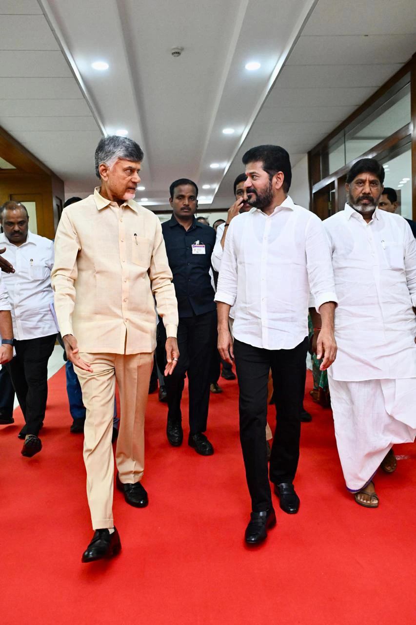Chandrababu and Revanth Reddy