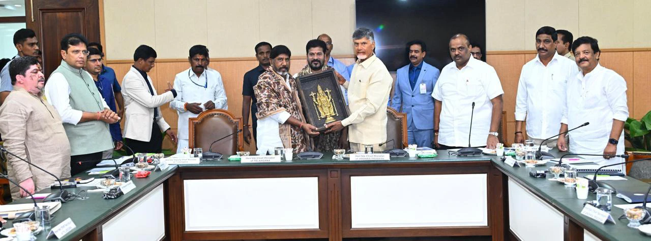 Chandrababu and Revanth Reddy