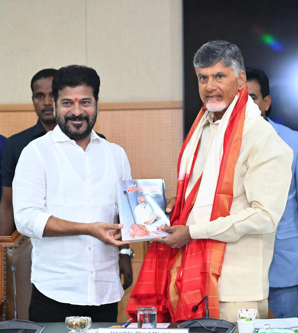 Chandrababu and Revanth Reddy