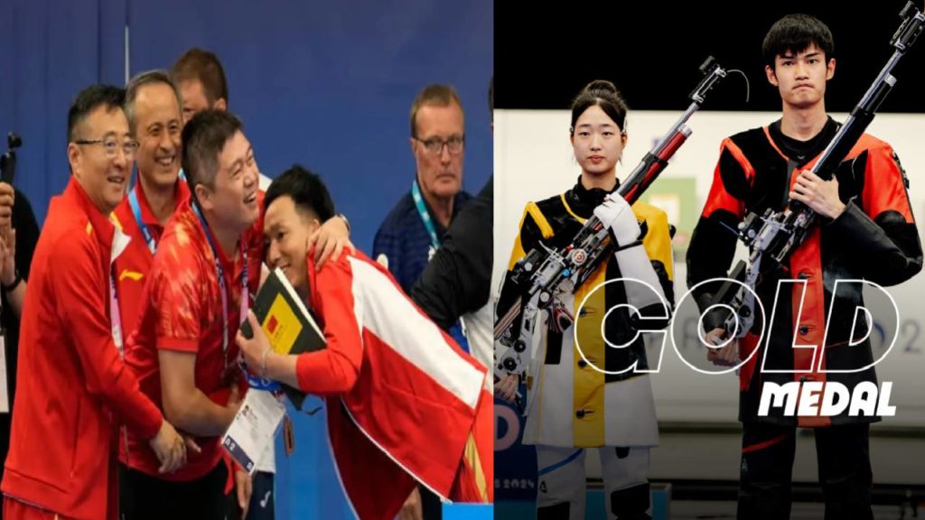 China wins first gold medal of Paris 2024 Olympics