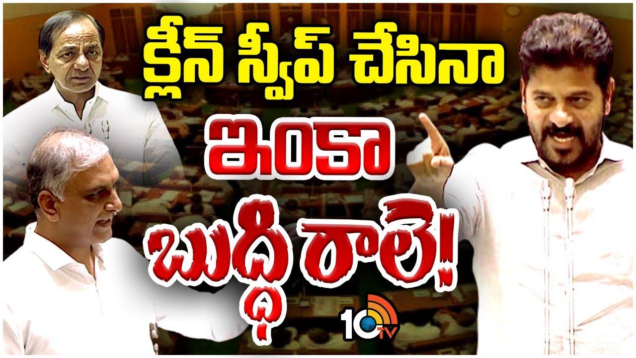 CM Revanth Reddy : హరీశ్ రావుకు అసెంబ్లీలో సీఎం రేవంత్ కౌంటర్..