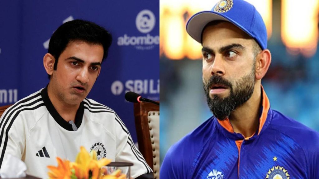 Gautam Gambhir sets the record straight on his relation with Virat Kohli
