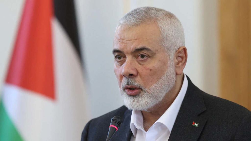 Hamas Chief Ismail Haniyeh