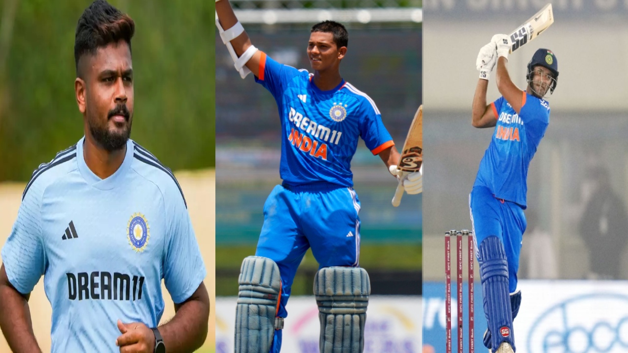 IND vs ZIM : జింబాబ్వేతో టీ20 సిరీస్.. శాంసన్, దూబె, జైస్వాల్లకు షాక్.. తొలి రెండు టీ20లకు భారత జట్టులో మార్పులు.. IND vs ZIM : జింబాబ్వేతో టీ20 సిరీస్.. శాంసన్, దూబె, జైస్వాల్లకు షాక్.. తొలి రెండు టీ20లకు భారత జట్టులో మార్పులు..