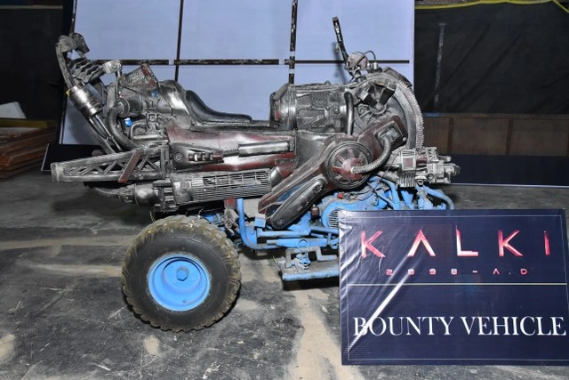 Kalki 2898AD Movie Shooting Sets and Vehicles