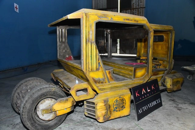 Kalki 2898AD Movie Shooting Sets and Vehicles