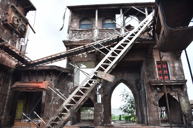 Kalki 2898AD Movie Shooting Sets and Vehicles