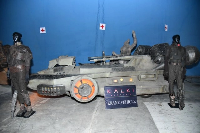 Kalki 2898AD Movie Shooting Sets and Vehicles