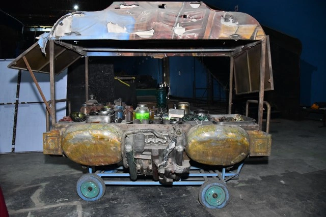 Kalki 2898AD Movie Shooting Sets and Vehicles