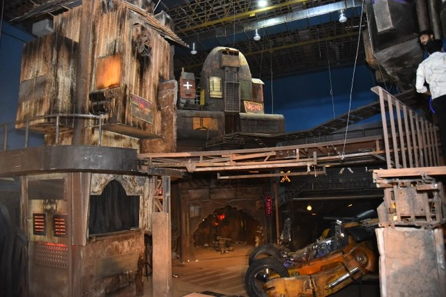 Kalki 2898AD Movie Shooting Sets and Vehicles