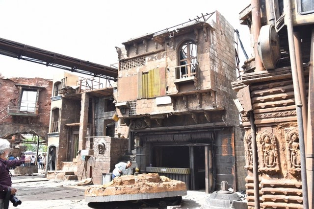 Kalki 2898AD Movie Shooting Sets and Vehicles