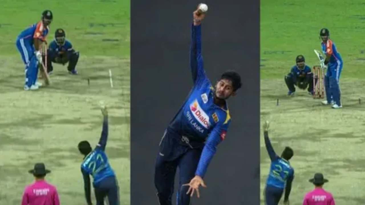 Kamindu Mendis : శ్రీలంక స్పిన్నర్ వింత బౌలింగ్.. వీడియో వైరల్.. నెటిజన్లు ఫన్నీకామెంట్స్ Kamindu Mendis : శ్రీలంక స్పిన్నర్ వింత బౌలింగ్.. వీడియో వైరల్.. నెటిజన్లు ఫన్నీకామెంట్స్