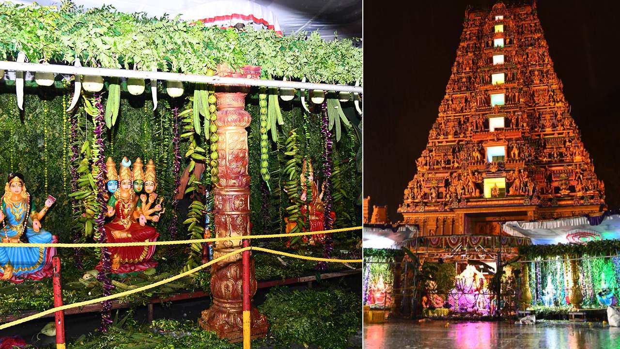 ఇంద్రకీలాద్రిపై వైభవంగా శాకంబరీ దేవి ఉత్సవాలు.. అమ్మవారి దర్శనానికి పోటెత్తిన భక్తులు ఇంద్రకీలాద్రిపై వైభవంగా శాకంబరీ దేవి ఉత్సవాలు.. అమ్మవారి దర్శనానికి పోటెత్తిన భక్తులు